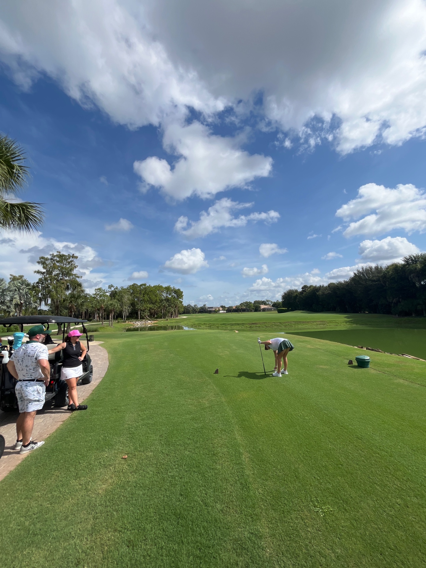 New friends on the course!